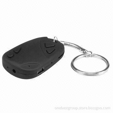 Spy Keyring Camera with Mini Cameras with High-quality Recorder, OEM Orders are Welcome